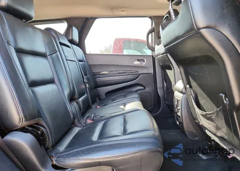 2012 Dodge Durango Crew из США, поврежденный, VIN 1C4RDJDG6CC163473